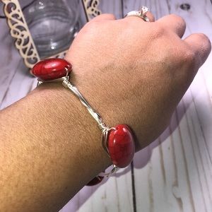 ‼️ Women's 7mm Silver Color Wire Bracelet